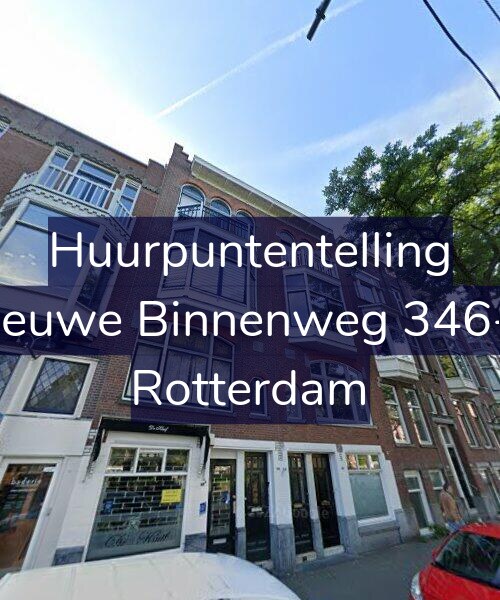Foto gevel Huurpuntentelling voor Nieuwe Binnenweg 346-B, Rotterdam