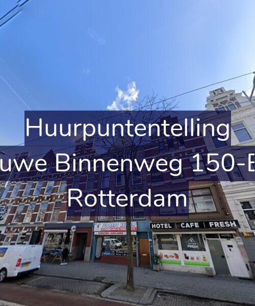Foto gevel Huurpuntentelling voor Nieuwe Binnenweg 150-B01, Rotterdam