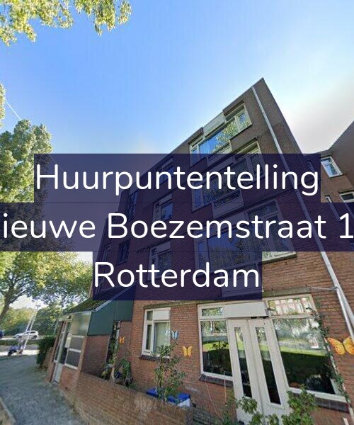 Foto gevel Huurpuntentelling voor Nieuwe Boezemstraat 16, Rotterdam