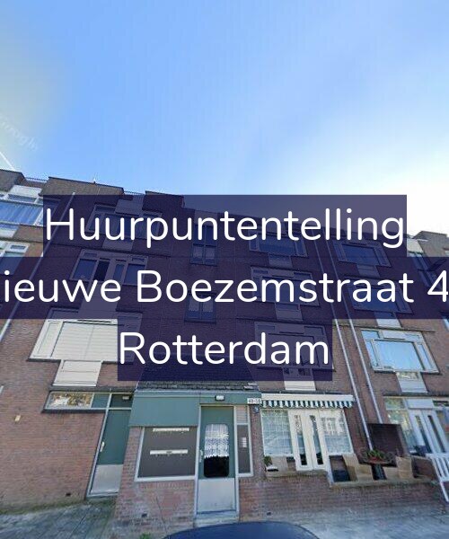 Foto gevel Huurpuntentelling voor Nieuwe Boezemstraat 48, Rotterdam