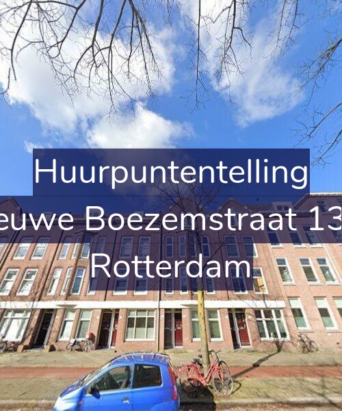 Foto gevel Huurpuntentelling voor Nieuwe Boezemstraat 13-B, Rotterdam
