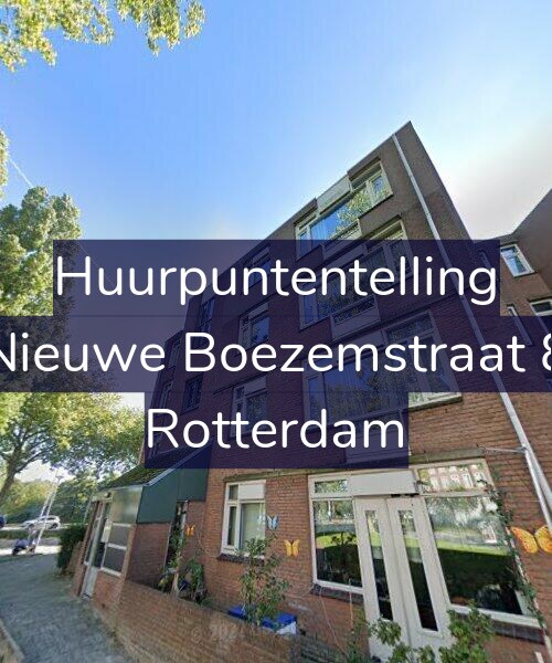 Foto gevel Huurpuntentelling voor Nieuwe Boezemstraat 8, Rotterdam