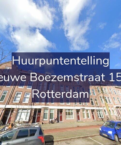 Foto gevel Huurpuntentelling voor Nieuwe Boezemstraat 15-B, Rotterdam