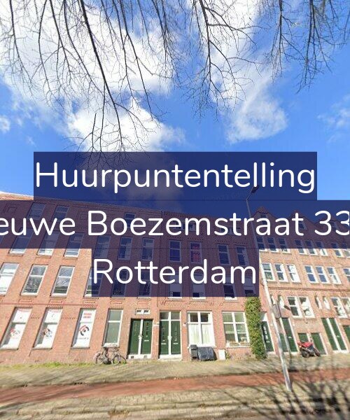 Foto gevel Huurpuntentelling voor Nieuwe Boezemstraat 33-B, Rotterdam