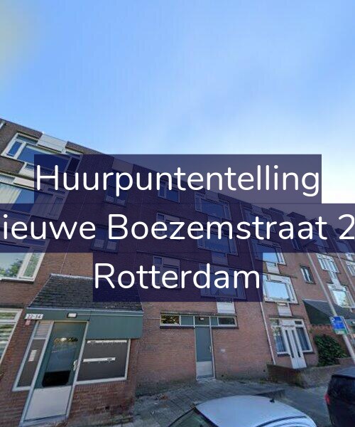 Foto gevel Huurpuntentelling voor Nieuwe Boezemstraat 26, Rotterdam