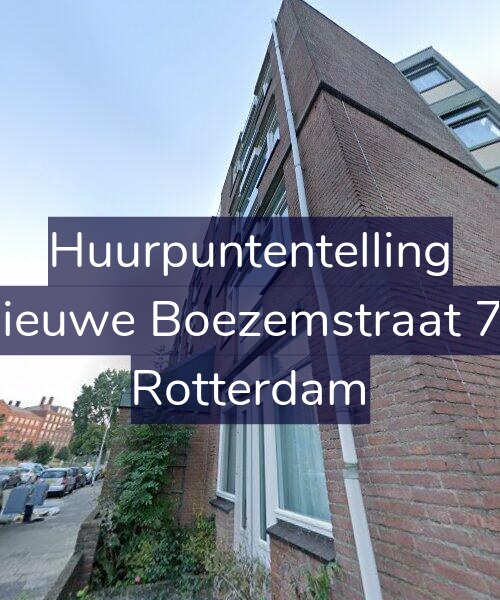 Foto gevel Huurpuntentelling voor Nieuwe Boezemstraat 78, Rotterdam