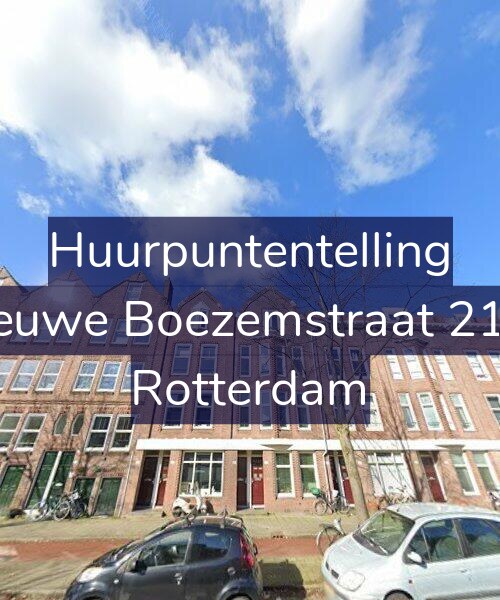 Foto gevel Huurpuntentelling voor Nieuwe Boezemstraat 21-B, Rotterdam