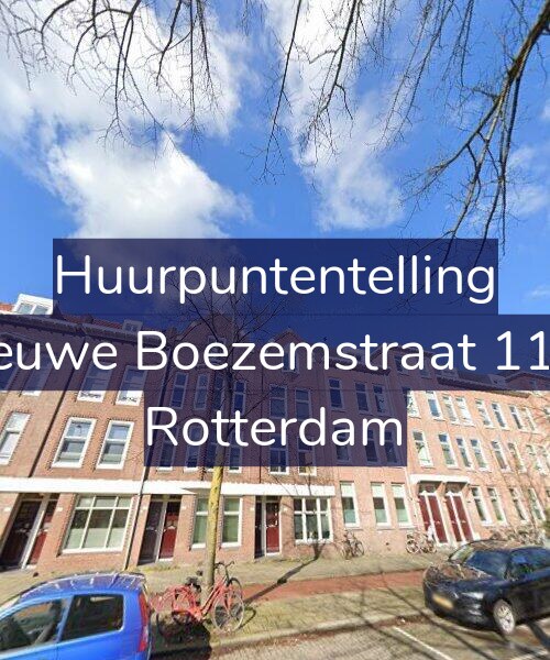 Foto gevel Huurpuntentelling voor Nieuwe Boezemstraat 11-A, Rotterdam