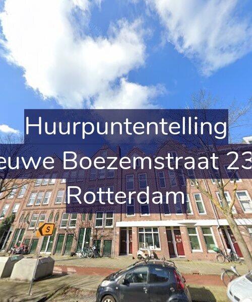 Foto gevel Huurpuntentelling voor Nieuwe Boezemstraat 23-B, Rotterdam
