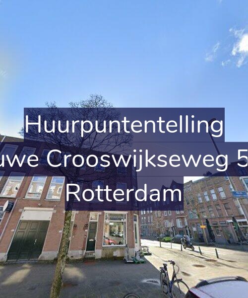 Foto gevel Huurpuntentelling voor Nieuwe Crooswijkseweg 58-A, Rotterdam