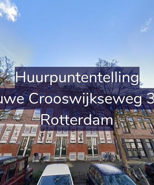 Foto gevel Huurpuntentelling voor Nieuwe Crooswijkseweg 38-A, Rotterdam