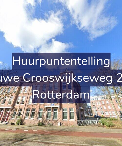 Foto gevel Huurpuntentelling voor Nieuwe Crooswijkseweg 20-A, Rotterdam