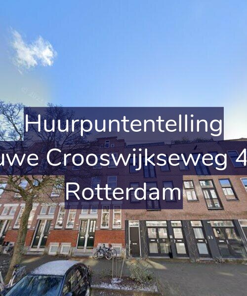 Foto gevel Huurpuntentelling voor Nieuwe Crooswijkseweg 40-A, Rotterdam