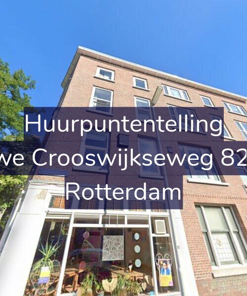 Foto gevel Huurpuntentelling voor Nieuwe Crooswijkseweg 82-B01, Rotterdam