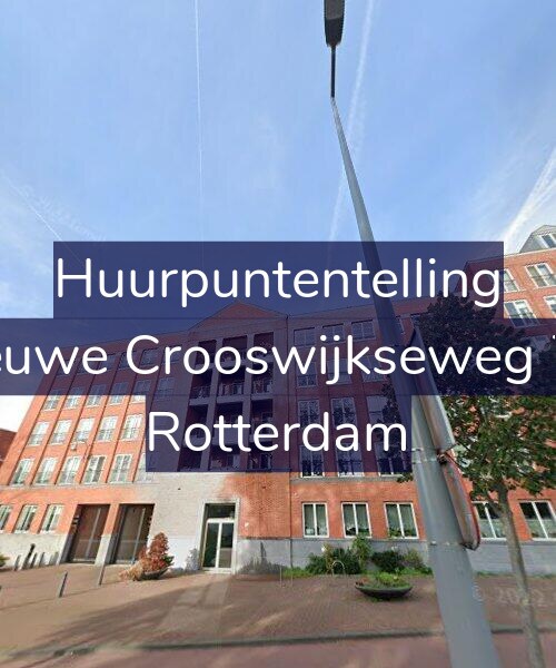 Foto gevel Huurpuntentelling voor Nieuwe Crooswijkseweg 7-F, Rotterdam