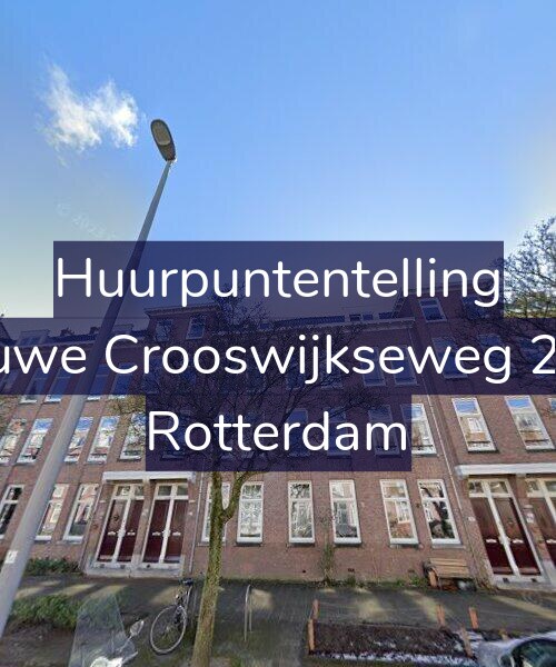 Foto gevel Huurpuntentelling voor Nieuwe Crooswijkseweg 26-A, Rotterdam