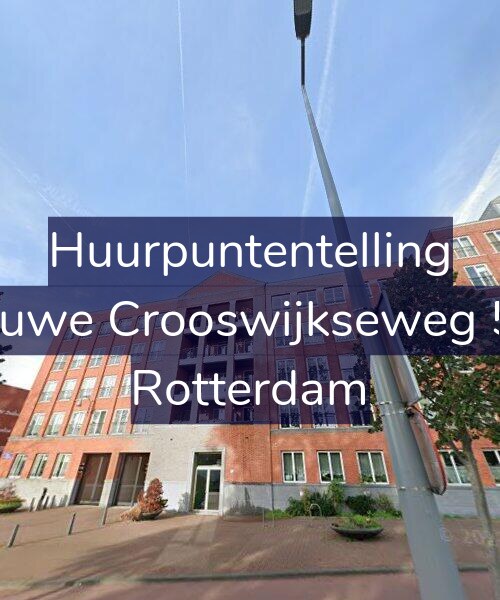 Foto gevel Huurpuntentelling voor Nieuwe Crooswijkseweg 5-A, Rotterdam