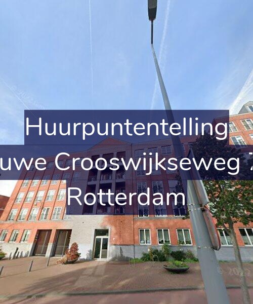 Foto gevel Huurpuntentelling voor Nieuwe Crooswijkseweg 7-D, Rotterdam