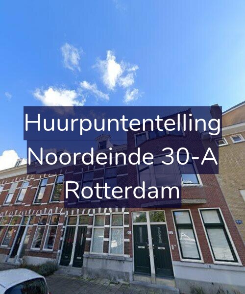 Foto gevel Huurpuntentelling voor Noordeinde 30-A, Rotterdam