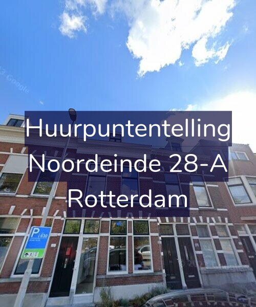 Foto gevel Huurpuntentelling voor Noordeinde 28-A, Rotterdam