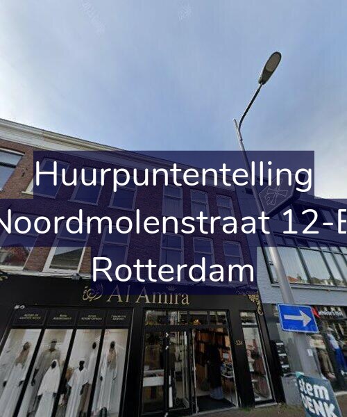 Foto gevel Huurpuntentelling voor Noordmolenstraat 12-B, Rotterdam