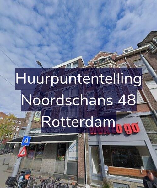 Foto gevel Huurpuntentelling voor Noordschans 48, Rotterdam