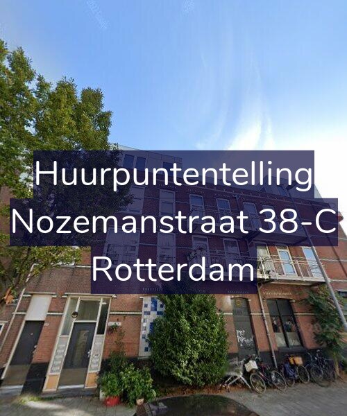 Foto gevel Huurpuntentelling voor Nozemanstraat 38-C, Rotterdam