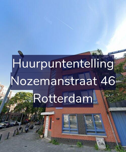 Foto gevel Huurpuntentelling voor Nozemanstraat 46, Rotterdam