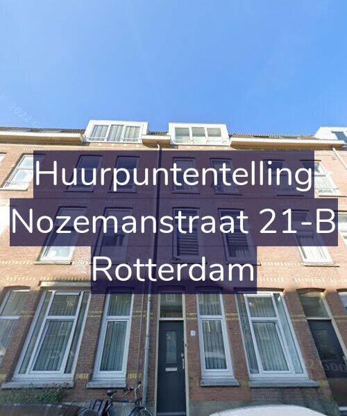 Foto gevel Huurpuntentelling voor Nozemanstraat 21-B, Rotterdam