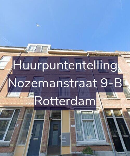 Foto gevel Huurpuntentelling voor Nozemanstraat 9-B, Rotterdam