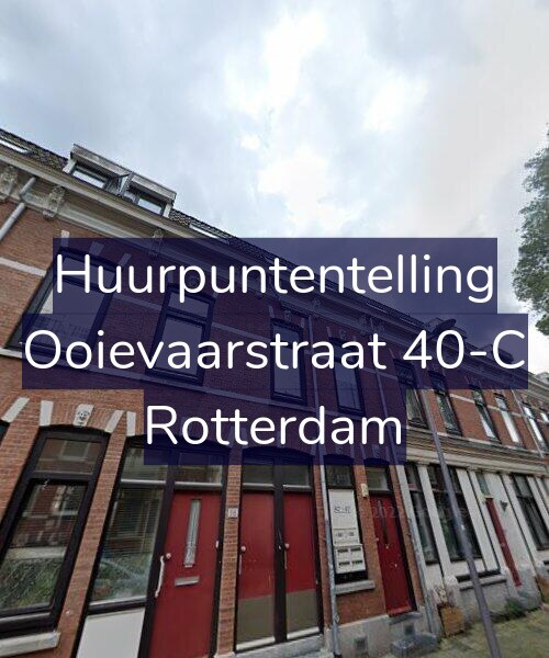 Foto gevel Huurpuntentelling voor Ooievaarstraat 40-C, Rotterdam