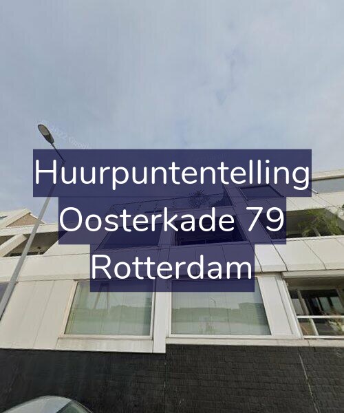 Foto gevel Huurpuntentelling voor Oosterkade 79, Rotterdam