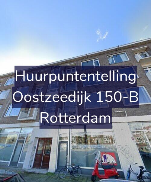 Foto gevel Huurpuntentelling voor Oostzeedijk 150-B, Rotterdam