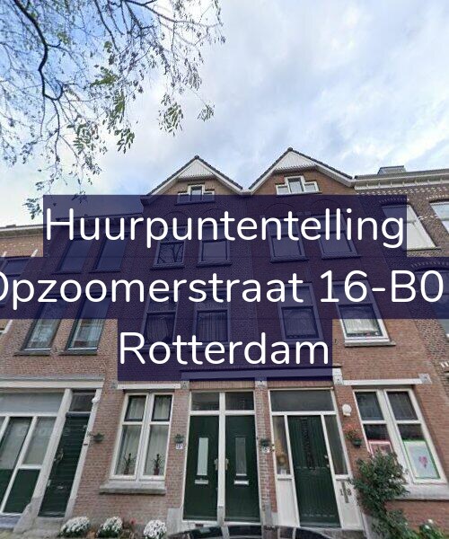 Foto gevel Huurpuntentelling voor Opzoomerstraat 16-B01, Rotterdam