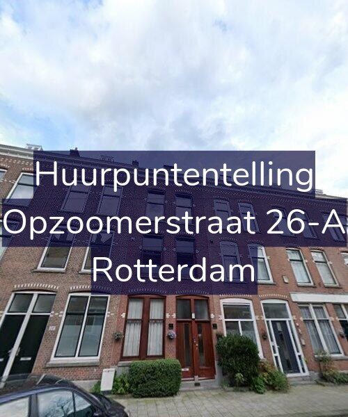 Foto gevel Huurpuntentelling voor Opzoomerstraat 26-A, Rotterdam