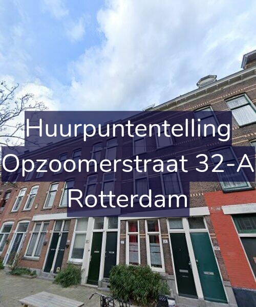 Foto gevel Huurpuntentelling voor Opzoomerstraat 32-A, Rotterdam