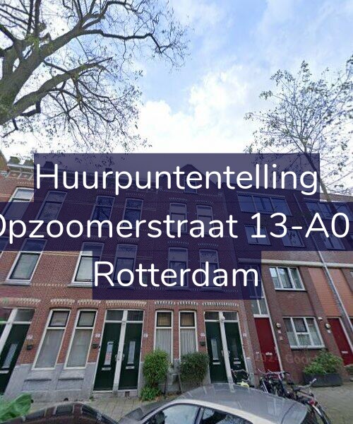 Foto gevel Huurpuntentelling voor Opzoomerstraat 13-A01, Rotterdam