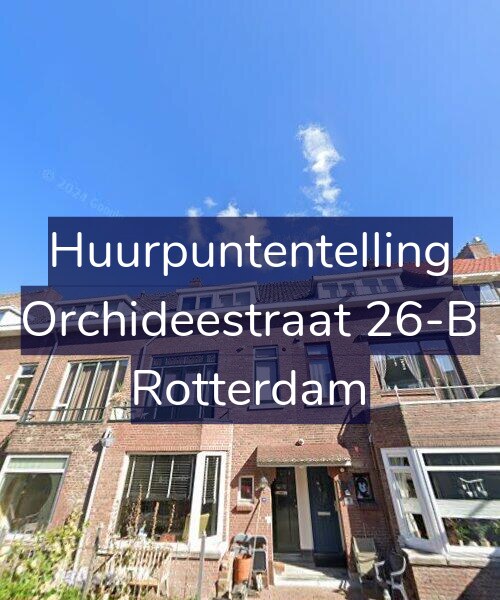 Foto gevel Huurpuntentelling voor Orchideestraat 26-B, Rotterdam