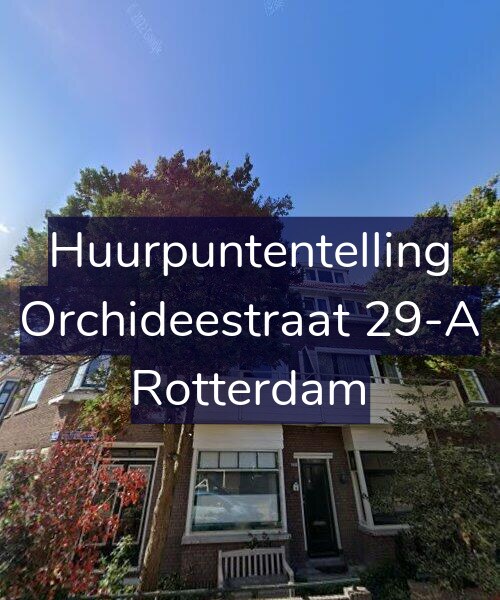 Foto gevel Huurpuntentelling voor Orchideestraat 29-A, Rotterdam