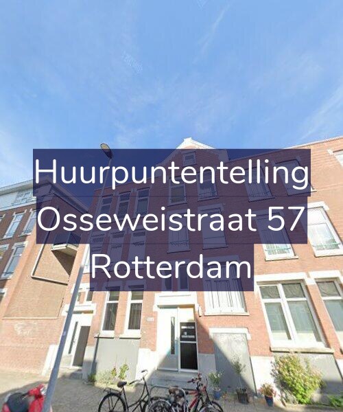 Foto gevel Huurpuntentelling voor Osseweistraat 57, Rotterdam