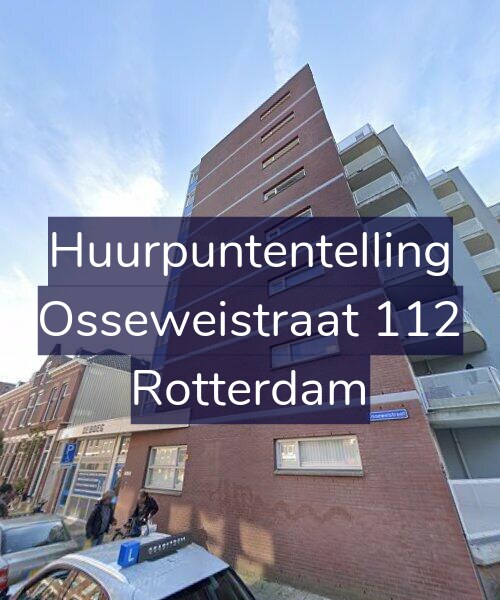 Foto gevel Huurpuntentelling voor Osseweistraat 112, Rotterdam
