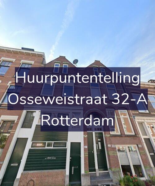 Foto gevel Huurpuntentelling voor Osseweistraat 32-A, Rotterdam