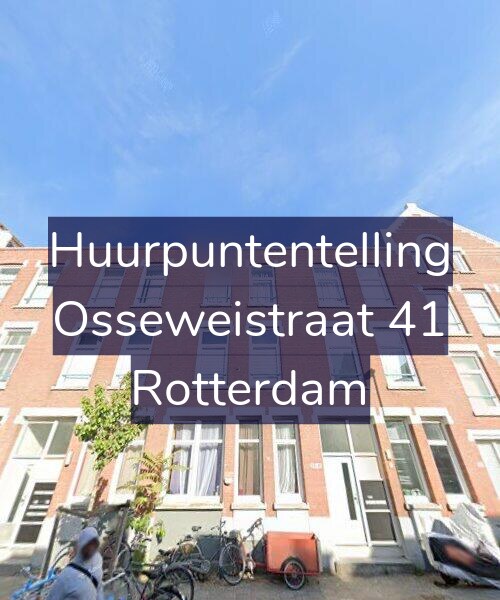 Foto gevel Huurpuntentelling voor Osseweistraat 41, Rotterdam