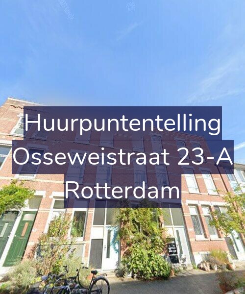 Foto gevel Huurpuntentelling voor Osseweistraat 23-A, Rotterdam