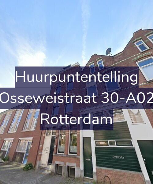Foto gevel Huurpuntentelling voor Osseweistraat 30-A02, Rotterdam