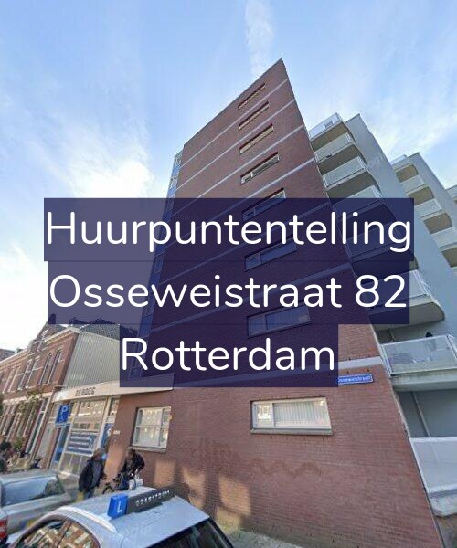 Foto gevel Huurpuntentelling voor Osseweistraat 82, Rotterdam
