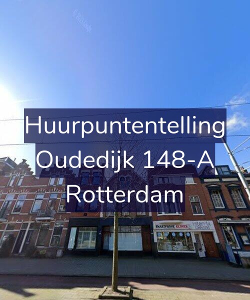 Foto gevel Huurpuntentelling voor Oudedijk 148-A, Rotterdam