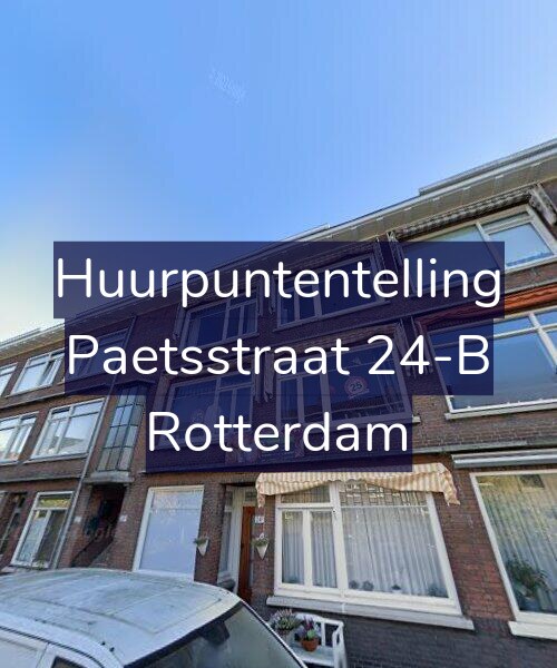 Foto gevel Huurpuntentelling voor Paetsstraat 24-B, Rotterdam