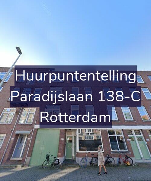 Foto gevel Huurpuntentelling voor Paradijslaan 138-C, Rotterdam