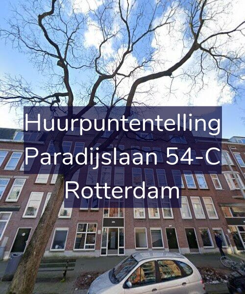 Foto gevel Huurpuntentelling voor Paradijslaan 54-C, Rotterdam